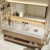 Ensemble de meubles de salle de bain suspendu, comprenant Voir les images du produit 2