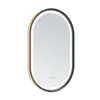Badspiegel LED Oval 50 x 80 cm mit Beleuchtung - dimmbar, Produktbild-Vorschau 9