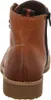 The back view of a brown leather boot. Produktbild-Vorschau