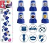 MP-Stempel für Kinder, Polizei, Blisterpackung mit 6 Stück Produktbild-Vorschau 2