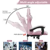 Herní židle Ergonomická - bederním polštářem + opěrka hlavy Náhled obrázku produktu 2