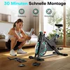 Magnetwiderstand Heimtrainer, Ultraleises Fahrrad mit LCD Produktbild-Vorschau 8
