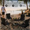 BigDean Camping Set klappbar – 4x Campingstühle + 1x Produktbild-Vorschau 4