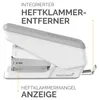 Fellowes LX840 Easy-Press Hefter, 25 Blatt, kompakt, für Produktbild-Vorschau 5