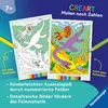 CreArt Malen nach Zahlen ab 7: Dinosaurier Produktbild-Vorschau 3