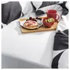 IKEA BRUKSVARA Spannbettlaken weiß, 140x200 cm, recycelt Produktbild-Vorschau 4