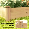 Outsunny Hochbeet mit Rankgitter Holz Blumenkasten mit 3 Produktbild-Vorschau 9