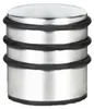 2 ks ťažké dverové zarážky, dverové zarážky s gumovými Náhľad obrázku produktu 1