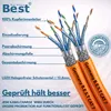 B.E.S.T. CAT 7 Netzwerkkabel 250 m Duplex S/FTP 10 Gbit/s Produktbild-Vorschau 2