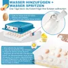 Brutmaschine Ei-Inkubator Brüter mit LCD-Anzeige Produktbild-Vorschau 3