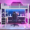 okwish Dětská postýlka 140x200cm Dětská postýlka Kovová s Náhled obrázku produktu 3