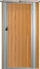 vidaXL Szopa na narzędzia brązowa 118,5x97x209,5 cm stal Podgląd zdjęcia produktu 4