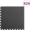 vidaXL Podlahové rohože 24 ks 8,64 m² EVA pěna černá Náhled obrázku produktu 6