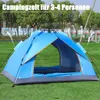 Campingzelte, Pop up Zelt 3-4 Pop up Zelt, Familie Produktbild-Vorschau 2