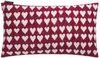 David Fussenegger Kissenhülle Herzen 30x50 cm Bordeaux GRS Produktbild-Vorschau 2