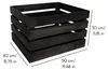 Creative Deco Decoratieve Natuurlijke Houten Doos Zwart, 50 Productafbeelding-voorbeeld 3