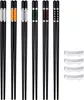 Fiberglas-Essstäbchen, 6 Paar spülmaschinenfestes Produktbild-Vorschau 1
