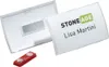 DURABLE Jmenovka CLICK FOLD s magnetem 40x75 mm, PP, Náhled obrázku produktu 12