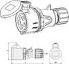 Adapter do zasilania przenośnej ładowarki EV z gniazdka Podgląd zdjęcia produktu 7