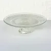 Tortenplatte Servierplatte Etagere Relief D25cm Glas klar Produktbild-Vorschau 11