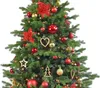 Geschmückter künstlicher weihnachtsbaum mit 106 Stk Kugeln Produktbild-Vorschau 3