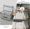 WOLTU 3er Set Aufbewahrungsboxen mit Deckel, mit Griffen, Produktbild-Vorschau 5