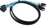 SYSTEM-S SFF-8087 Kabel 100 cm 4x SATA 7 Pin Stecker zu 4x Produktbild-Vorschau 1