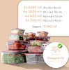 classbach® Frischhaltedosen mit Deckel | 14er Set | 100% Produktbild-Vorschau 4