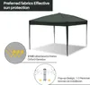 Jayseuw Pavillon Faltpavillon 3x3m Grau Partyzelt UV-Schutz Produktbild-Vorschau 2