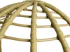 A close-up view of the woven rattan structure of a chair. Produktbild-Vorschau