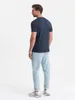 Ombre Clothing Pánské tričko s krátkým rukávem Vokiac navy Náhled obrázku produktu 6