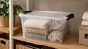 Aufbewahrungsbox Ordnungsbox Box mit Deckel 8 l Transparent Produktbild-Vorschau 5