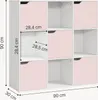 Scaffale per bambini 'Ljunshund' con 9 scomparti Cubo 90 x Anteprima dell’immagine prodotto 5
