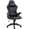 A black gaming chair is shown against a white background. Produktbild-Vorschau