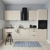 Küchenunterschrank 3 Schubladen 80 cm - Weiß glänzend - Produktbild-Vorschau 2