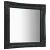 vidaXL Lustro ścienne w stylu barokowym 60x60 cm czarne Podgląd zdjęcia produktu 7