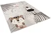 Kinder Teppich Softstar Kids Safari Friends Grau, Produktbild-Vorschau 2