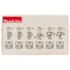 Makita Fräser-Set 8mm 6Stk Produktbild-Vorschau 14