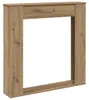vidaXL Krbová obestavba Artisan dub 100x20x100 cm materiál Náhled obrázku produktu 1