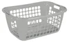 Sunware - Wäschekorb 65 cm Schicht grau - 65 x 45 x 27 cm Produktbild-Vorschau 1
