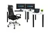 SyberDesk Gaming Pro Eckschreibtisch 197 x 132 cm – großer Produktbild-Vorschau 1