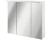 Spiegelschrank LED weiß, B x H x T: 70 x 75 x 24 cm Produktbild-Vorschau 5