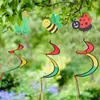 Windspiel Spirale Tiermotiv 3er Set Produktbild-Vorschau 2