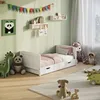 Babybett 60x120 umbaubar mit Schublade & Matratze Produktbild-Vorschau 5