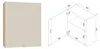 Küche L Form 200x260 cm - Eiche Cremona und Beige Matt - Produktbild-Vorschau 6