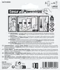 The image shows the packaging of tesa Powerstrips adhesive hooks, including instructions and product details. Voir les images du produit