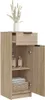 vidaXL Badschrank Sonoma-Eiche 32x33,5x90 cm Holzwerkstoff Produktbild-Vorschau 5