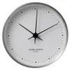 Georg Jensen HENNING KOPPEL CLOCK STEEL&WHITE SS, ABS 22CM Produktbild-Vorschau 1