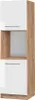 Herdumbauschrank Vicco Fame-Line Weiß Hochglanz 60 cm Produktbild-Vorschau 1