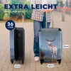 MuchoWow® Koffer Handgepäck Trolley Rollkoffer Kleine Produktbild-Vorschau 5